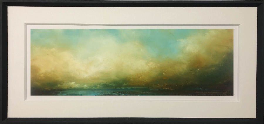 Turquoise Waters II by Paula Dunn | Original Paintings for sale at The Biscuit Factory Newcastle 