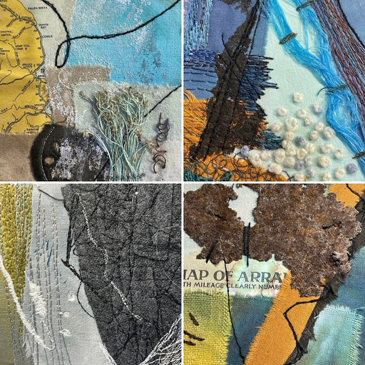 Abstracting to Stitch - Textile art with Donna Cheshire - 10 Feb 2026