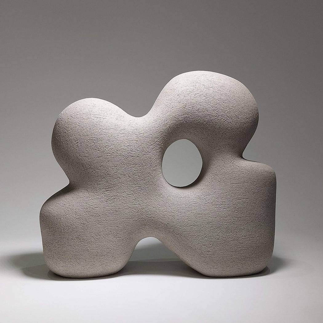 Void Ceramic Sculpture by Rachel Paters | Contemporary Sculpture for sale at The Biscuit Factory Newcastle 