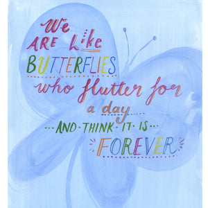 You added <b><u>We are like butterflies</u></b> to your cart.