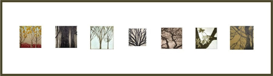 Woodland by Catherine Williams | Contemporary Prints available at The Biscuit Factory Newcastle