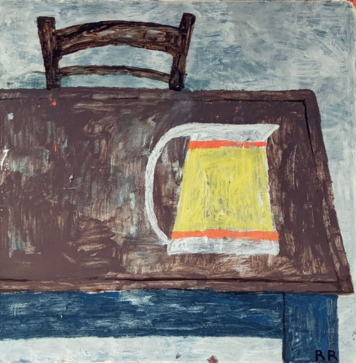 Yellow Jug by Richard Rainey | Contemporary Paintings for sale at The Biscuit Factory Newcastle 