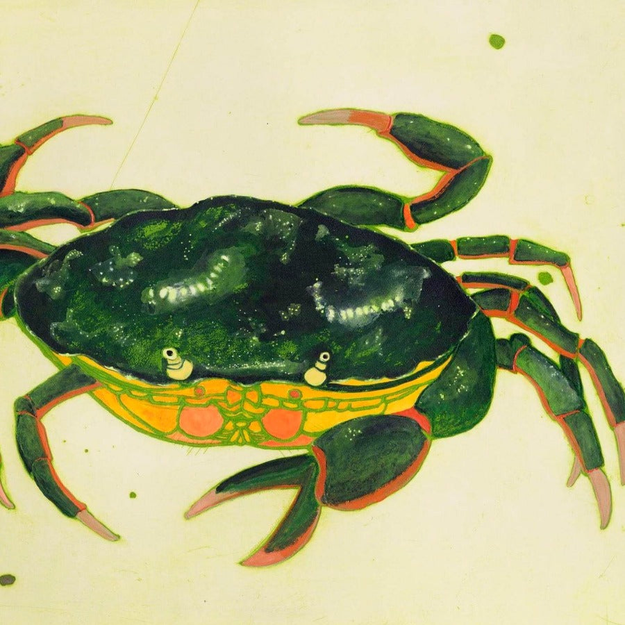 Crab by Kate Boxer | Contemporary Print for sale at The Biscuit Factory Newcastle 