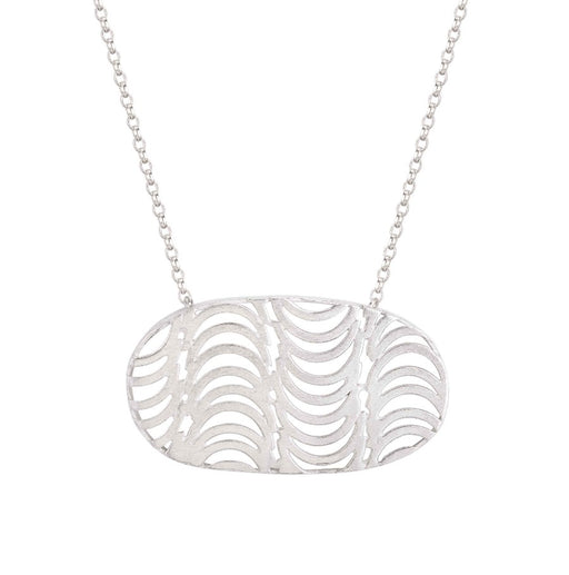 Cadence Pendant Silver by Caitlin Hegney | Hancrafted Silver Necklace for sale by Caitlin Hegney at The Biscuit Factory ewcastle 