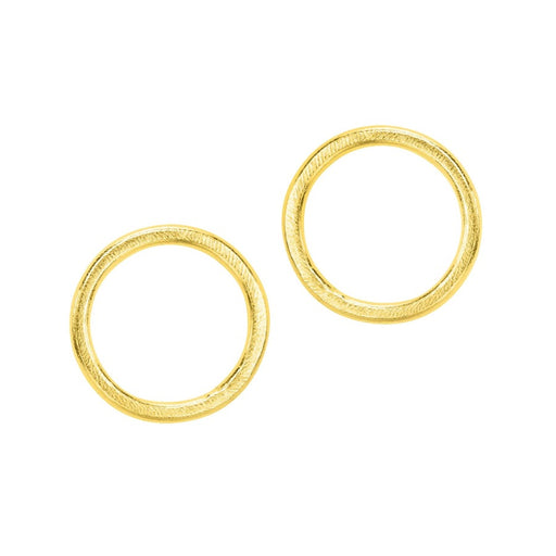 Circle Studs by Caitlin Hegney | Handcrafted Minimalist Jewellery by Caitlin Hegney for sale at the Biscuit Factory Newcastle 
