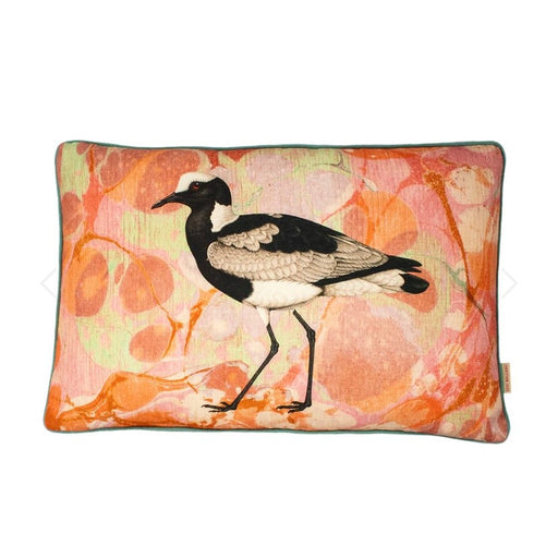 Coral Tapestry Seabird Cushion