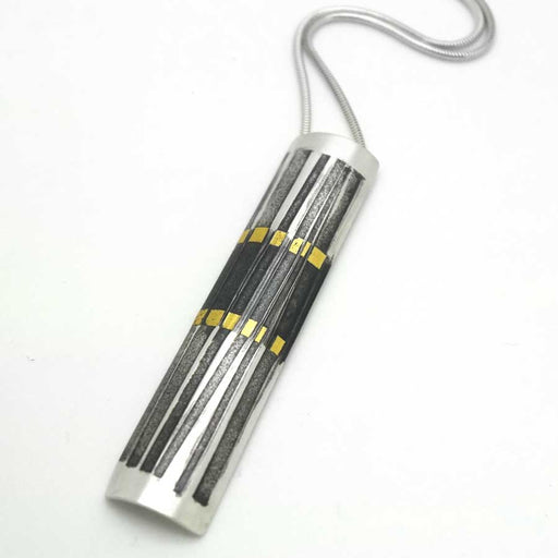 Buy 'Rhythm Stick Pendant' handmade jewellery by Jessica Briggs at The Biscuit Factory.