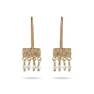 You added <b><u>Small Stamped Drop Earrings - Gold & Pearl</u></b> to your cart.