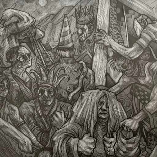 The Gathering by Samson Tudor | Contemporary Drawings by Samson Tudor for sale at The Biscuit Factory Newcastle 