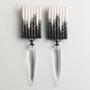 You added <b><u>Flux Undulating Earrings - Silver and Clear Quartz</u></b> to your cart.
