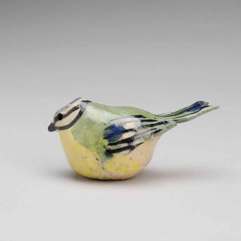 Stoneware bird by Elissa Palser at The Biscuit Factory