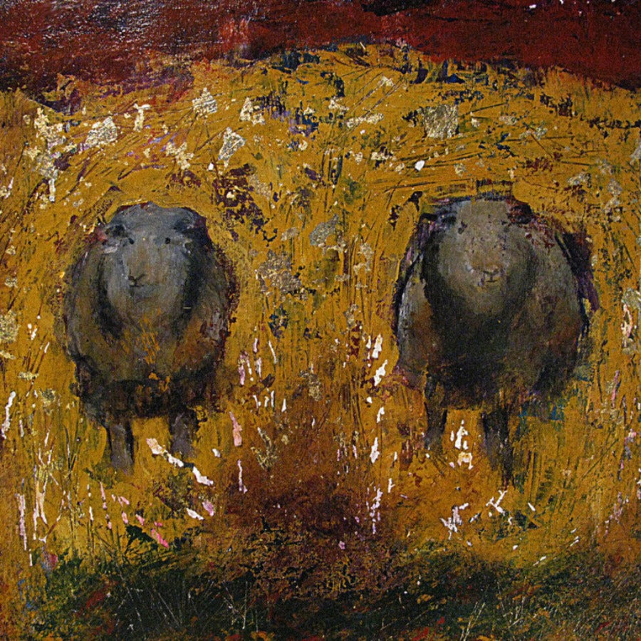 Herdwicks by Lois Sykes | Contemporary paintings for sale at The Biscuit Factory Newcastle 