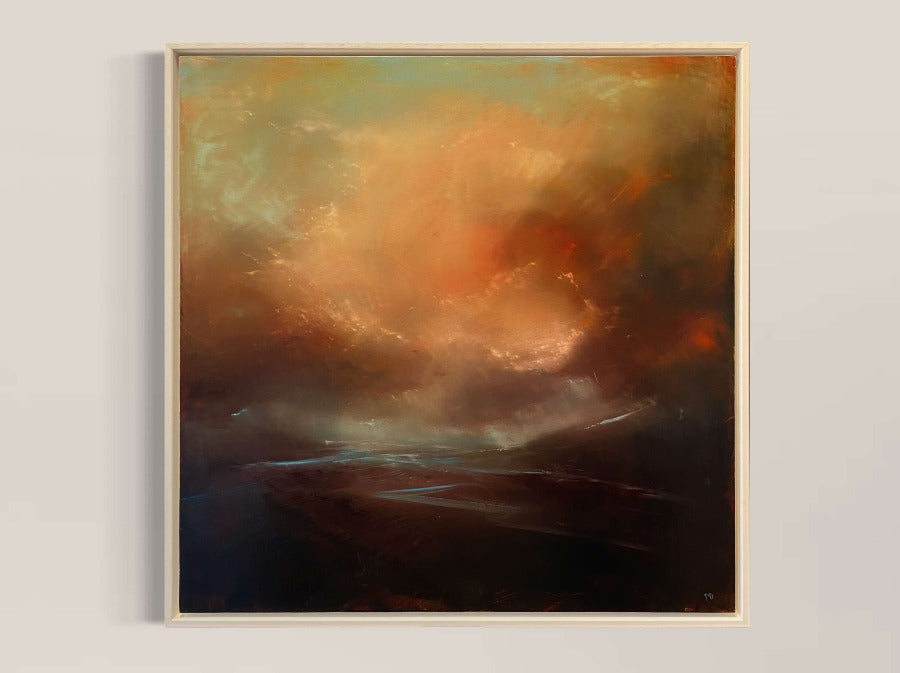 Freyr by Paula Dunn | Contemporary painting for sale at The Biscuit Factory Newcastle 