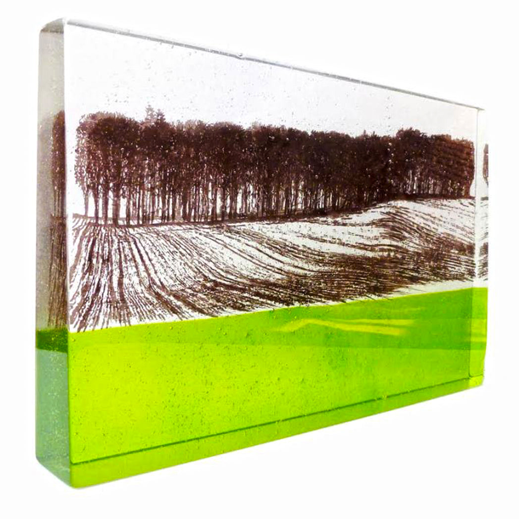 Original glass by Helen Slater at The Biscuit Factory.