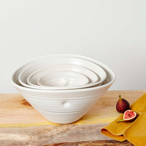Buy 'set of nesting Bowls' handmade ceramic homeware by Tone Von Krogh at The Biscuit Factory